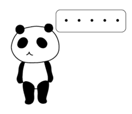 Panda Teddy Bear near you sticker #11687416