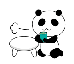 Panda Teddy Bear near you sticker #11687424