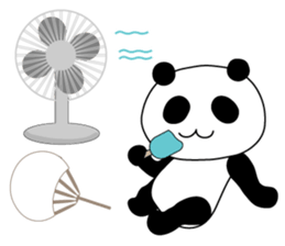 Panda Teddy Bear near you sticker #11687429