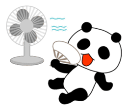 Panda Teddy Bear near you sticker #11687430