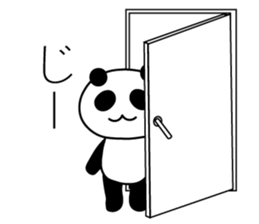 Panda Teddy Bear near you sticker #11687432