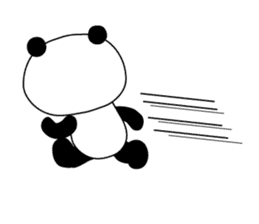 Panda Teddy Bear near you sticker #11687439
