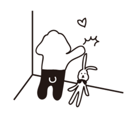 MaDerGo & Funny man & Cute girl sticker #11687627