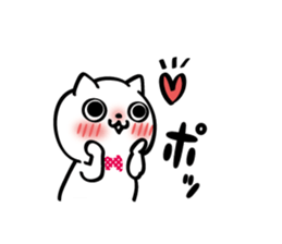 cat and polite expressions sticker #11687911