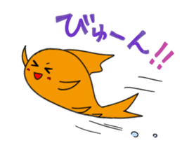 PRETTY GOLDFISH sticker #11688049