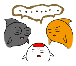 PRETTY GOLDFISH sticker #11688052