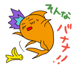 PRETTY GOLDFISH sticker #11688056