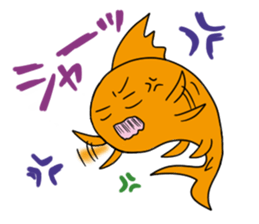 PRETTY GOLDFISH sticker #11688060