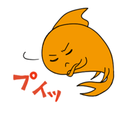 PRETTY GOLDFISH sticker #11688064