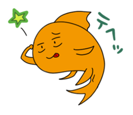 PRETTY GOLDFISH sticker #11688065