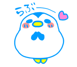 Happy & Cheerful penguin -name is Ginta- sticker #11688291