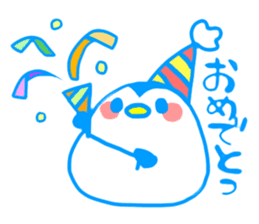 Happy & Cheerful penguin -name is Ginta- sticker #11688319