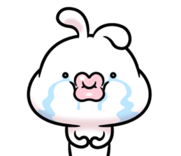 Rabbit soft lips sticker #11688889