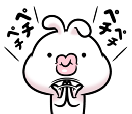 Rabbit soft lips sticker #11688900