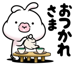 Rabbit soft lips sticker #11688902