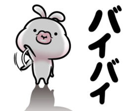 Rabbit soft lips sticker #11688917