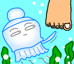 onmayu dango chan - summer - sticker #11689631