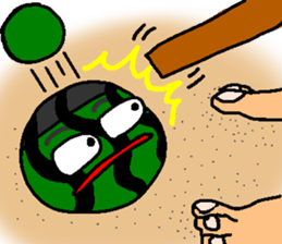 onmayu dango chan - summer - sticker #11689635