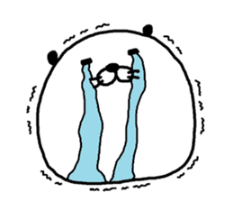 kao-panda sticker #11689709