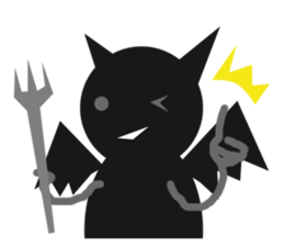 Lovely daemon stickers sticker #11689881