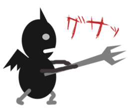 Lovely daemon stickers sticker #11689882