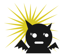 Lovely daemon stickers sticker #11689883