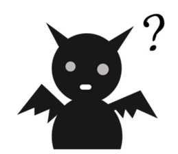 Lovely daemon stickers sticker #11689890