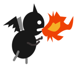 Lovely daemon stickers sticker #11689895