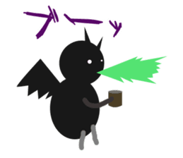 Lovely daemon stickers sticker #11689899