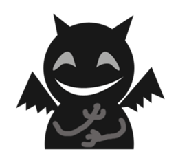 Lovely daemon stickers sticker #11689914