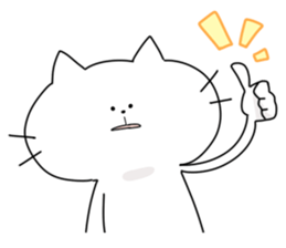 Big face cat! sticker #11690080