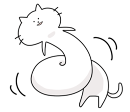 Big face cat! sticker #11690084