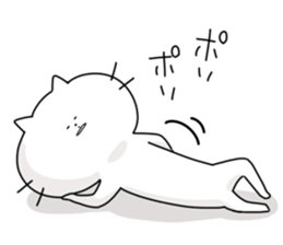 Big face cat! sticker #11690087