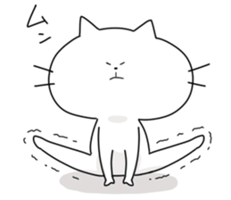 Big face cat! sticker #11690091