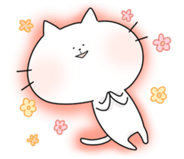 Big face cat! sticker #11690092