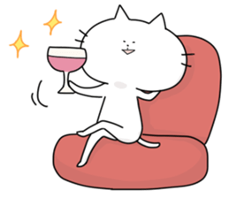 Big face cat! sticker #11690097