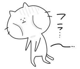 Big face cat! sticker #11690105