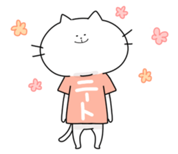 Big face cat! sticker #11690108