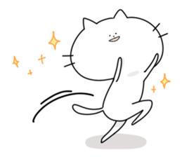 Big face cat! sticker #11690112