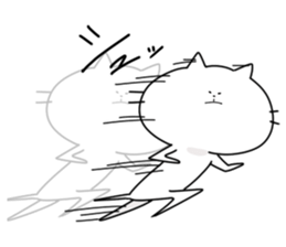 Big face cat! sticker #11690113