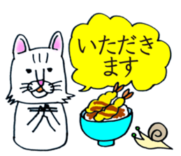 Soooo cute! cats sticker. sticker #11690134