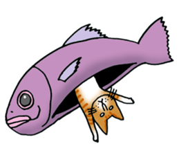 Soooo cute! cats sticker. sticker #11690139