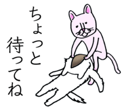 Soooo cute! cats sticker. sticker #11690153