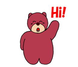 Iyashi-Kuma English Version sticker #11690200