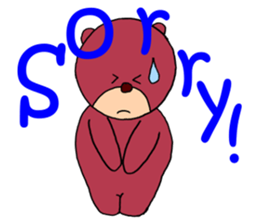 Iyashi-Kuma English Version sticker #11690208