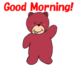 Iyashi-Kuma English Version sticker #11690211