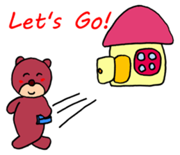 Iyashi-Kuma English Version sticker #11690213