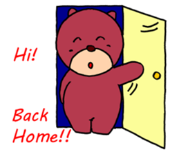 Iyashi-Kuma English Version sticker #11690214