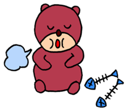 Iyashi-Kuma English Version sticker #11690216