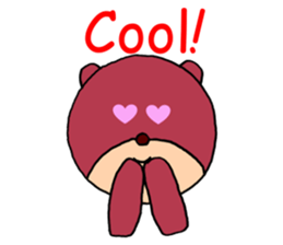 Iyashi-Kuma English Version sticker #11690220